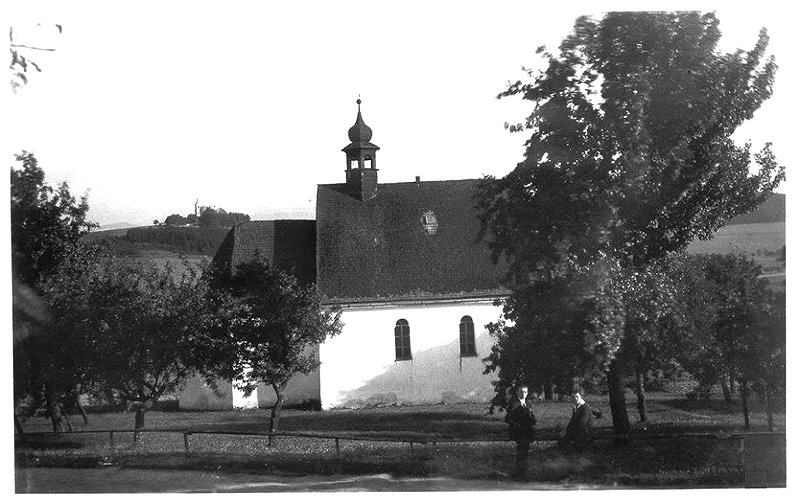 kostel sv. Václava, Brůdek (historické)