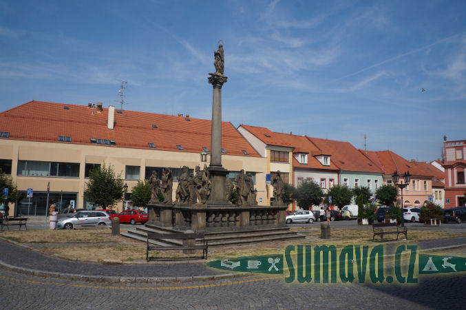 morové sousoší Písek