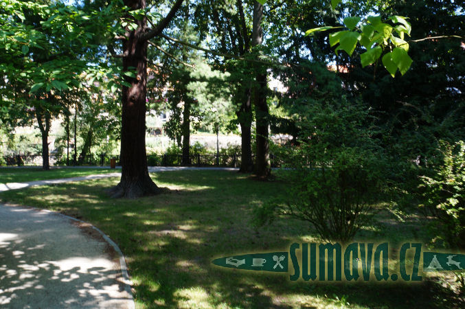 městský park, Český Krumlov