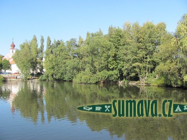 návesní rybník, Trhanov
