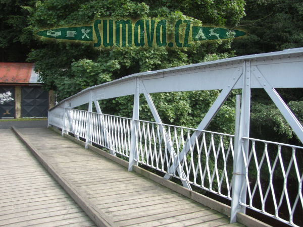 ocelový most Otava, Sušice