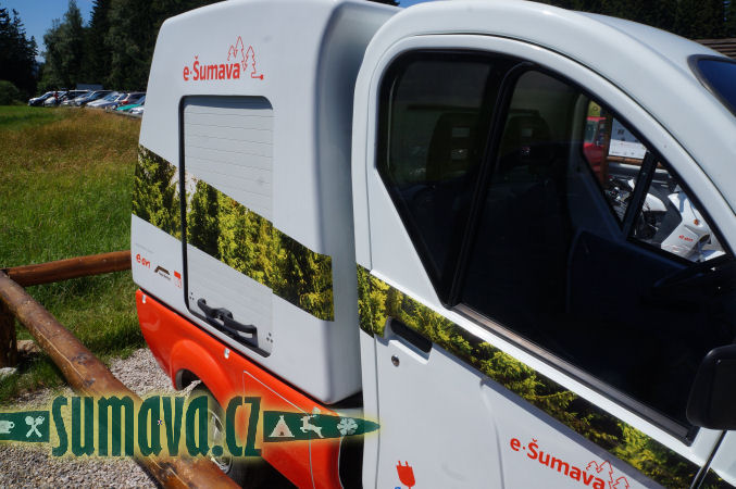 půjčovna e-kol, e-skůtrů, e-aut, e-Šumava.cz, Chata Rovina