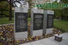 pomník padlých WWI i II, náměstí Míru, Plzeň