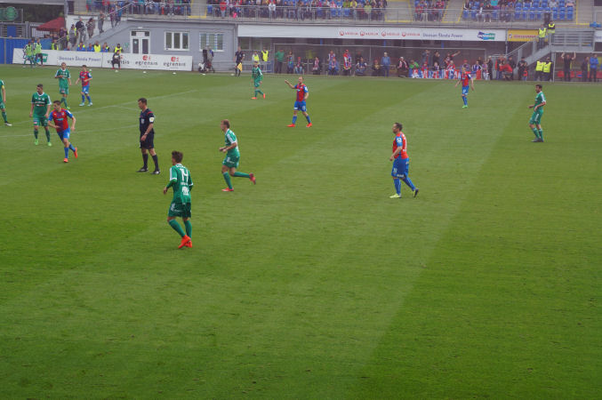 poslední ligový zápas sezony 2014/15 Viktoria Plzeň -  Příbram