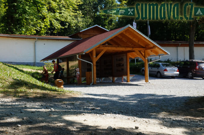 pašijové divadlo - přírodní amfiteátr, Hořice na Šumavě