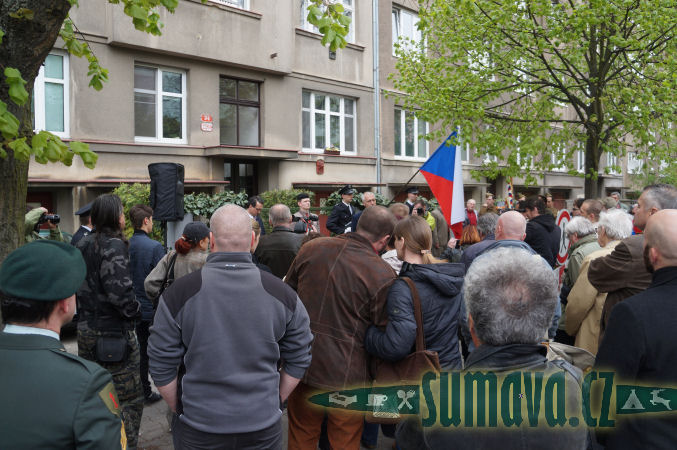 slavnostní odhalení pamětní desky Antonie a Jan Bejblovi, Plzeň