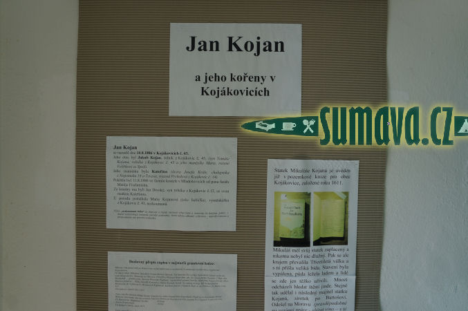 Venkovské ekomuzeum růže - expozice Jan Kojan, Kojákovice