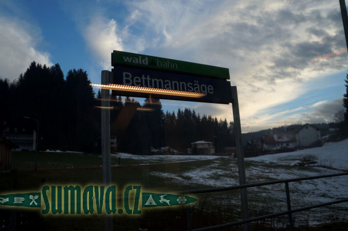 vlaková zastávka Bettmannsäge (D)