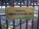 zahrada Miroslava Horníčka