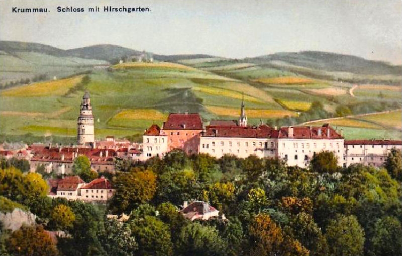 zámek Český Krumlov (historické)