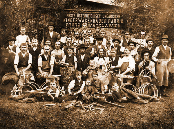 zaniklá továrna Bohemia-Werke (historické)