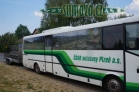 Zelený autobus a cyklobus