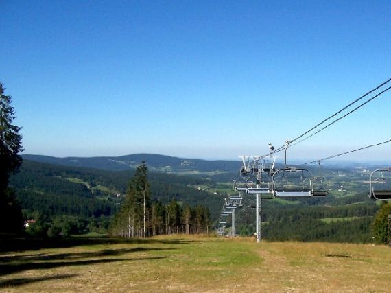 sedačkové lanovky Zadov - Churáňov