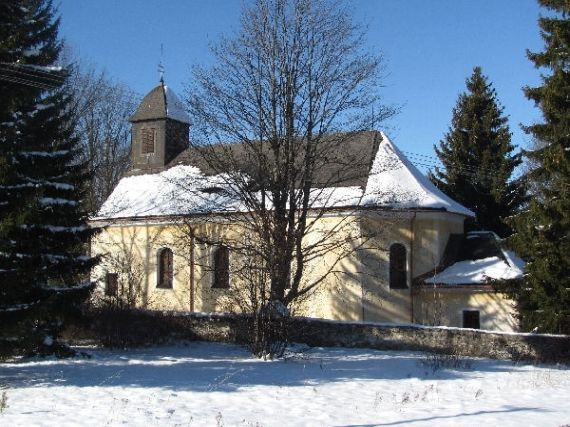 kostel Nalezení sv. Kříže, Korkusova Huť