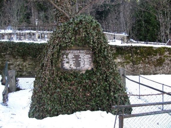 pomník padlých WWI, Hojsova Stráž