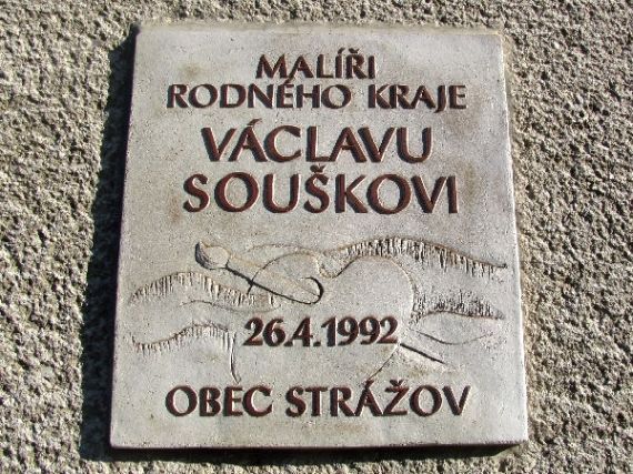pamětní deska Václav Soušek