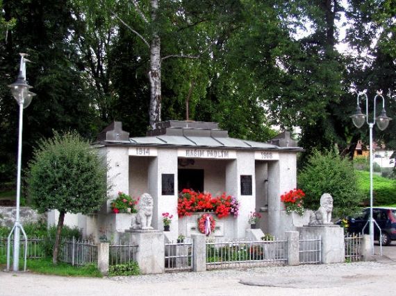 pomník padlých WWI, Čkyně