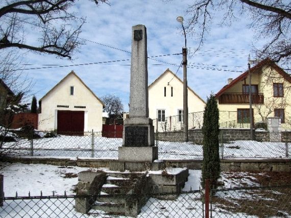 pomník padlých WWI, Nalžovské Hory