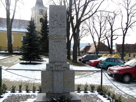 pomník padlých WWI, Střelské Hoštice