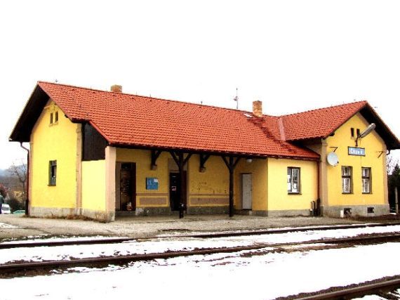 nádraží Čkyně