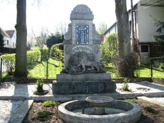 pomník padlých WWI, Bližanovy