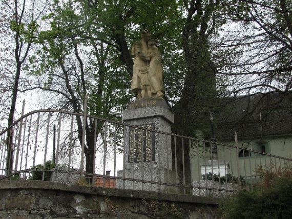 pomník padlých WWI, Dlouhá Ves
