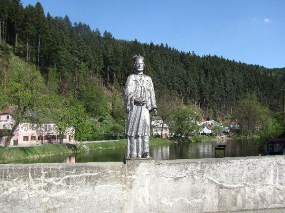 sv. Jan Nepomucký, Rožmberk nad Vltavou