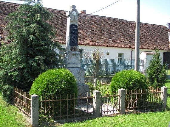 pomník padlých WWI, Slatina u Horažďovic