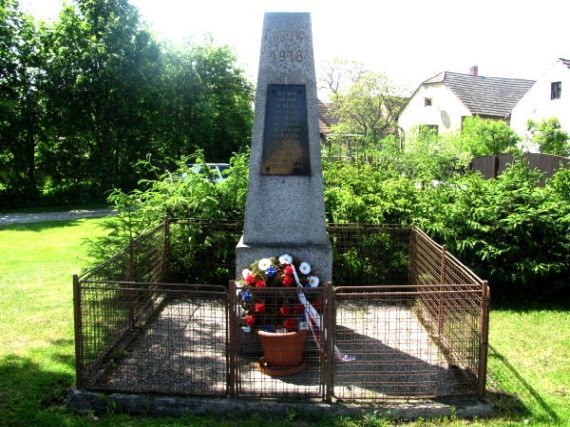 pomník padlých WWI, Kbelnice