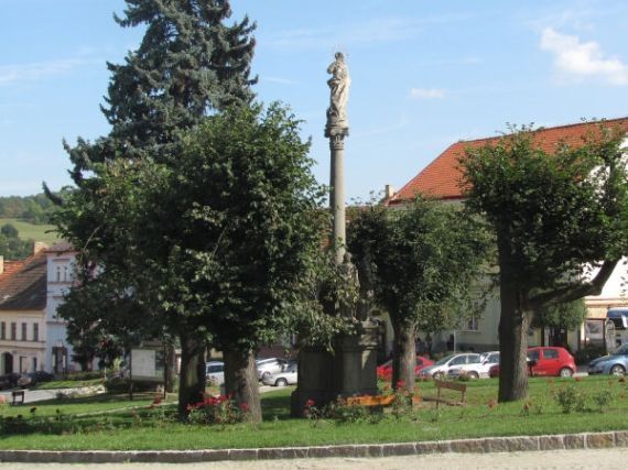 Mariánský sloup, Volyně