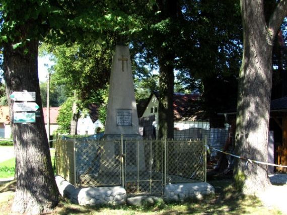 pomník padlých WWI, Pašinovice