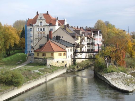 starý mlýn, Regensburg (D)