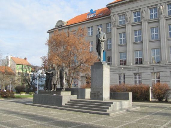 památník národního osvobození se sochou TGM, Plzeň
