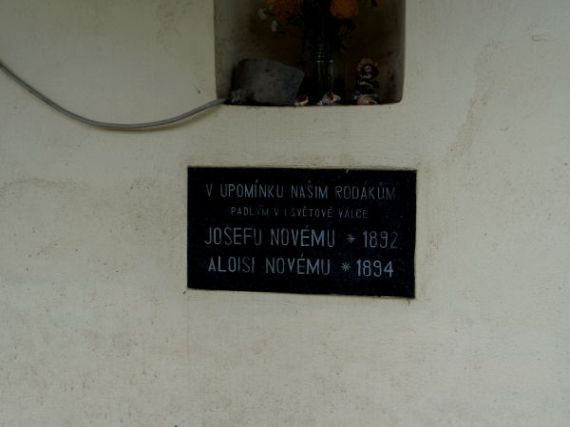 pomník padlých WWI, Slavošovice