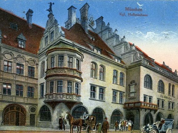 pivnice Hofbräuhaus, München (D)