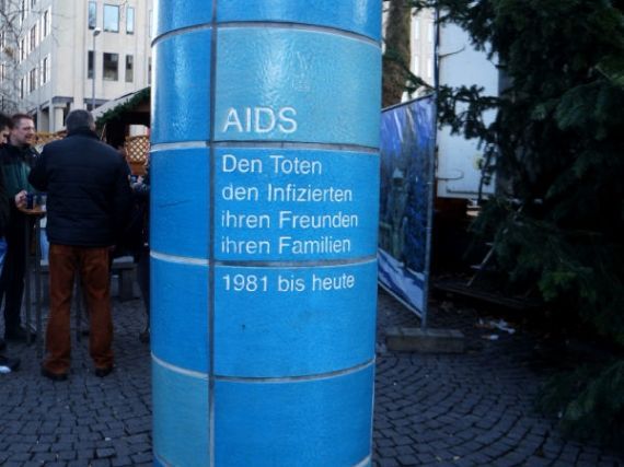 památník obětem AIDS, Mnichov (D)