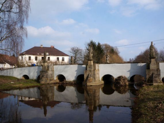 barokní most, Bělá nad Radbuzou