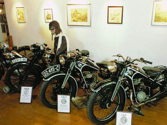 muzeum historických motocyklů, Český Krumlov