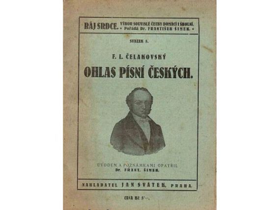Svatební den - Ohlas písní českých, František Ladislav Čelakovský