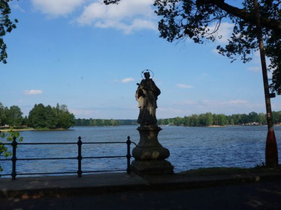 socha sv. Jana Nepomuckého, Chlum u Třeboně