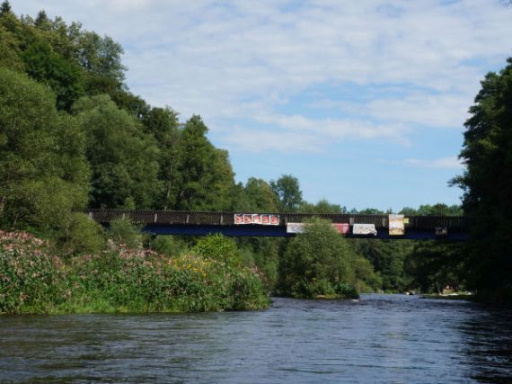 lávka Vltava, Vyšší Brod