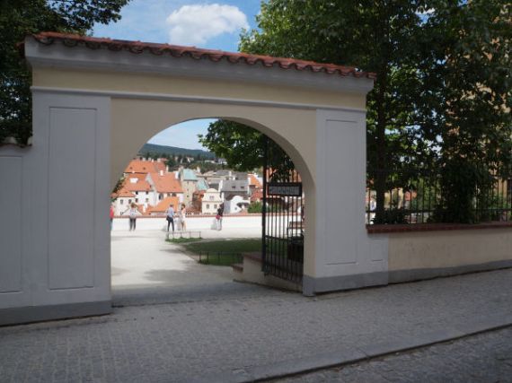 jezuitská zahrada, Český Krumlov