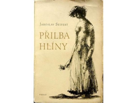 Přilba hlíny - Hřbitov v Horní Vltavici, Jaroslav Seifert