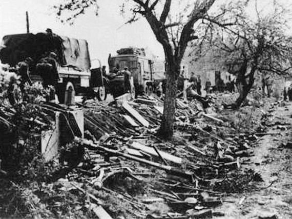 odzbrojení německé armády v květnu 1945, Ptáčkovna - Písek