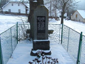 pomník padlých WWI, Pohorsko