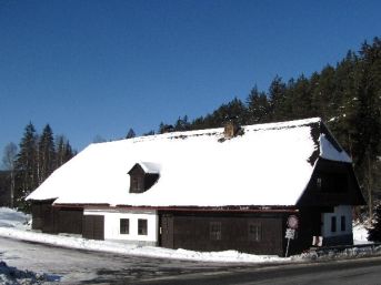 stavení s obložením Horní Vltavice