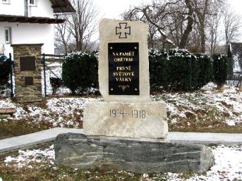 pomník padlých WWI, Uhliště