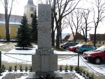 pomník padlých WWI, Střelské Hoštice