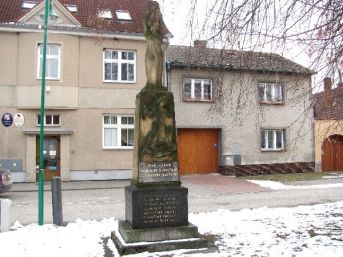 pomník padlých WWI i II, Malenice