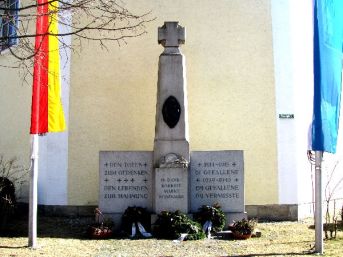 pomník padlých WWI i II, Bodenmais (D)